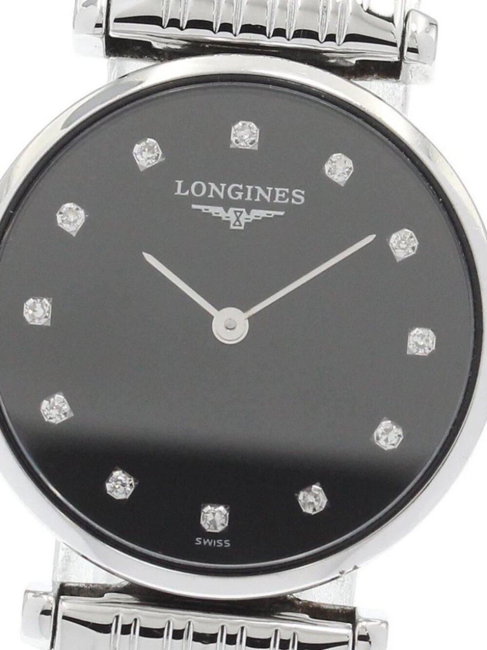 LONGINES Grand classic L4.209.4 12P diamond Quartz Ladies Watch